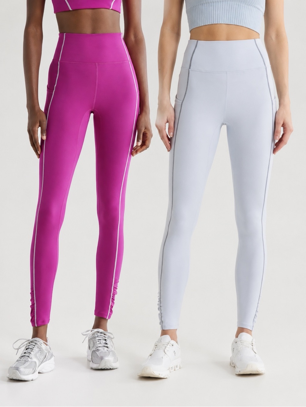 FP Movement You're A Peach Leggings XL NWT 2 Pair Bundle Berry Blitz Ice Grey